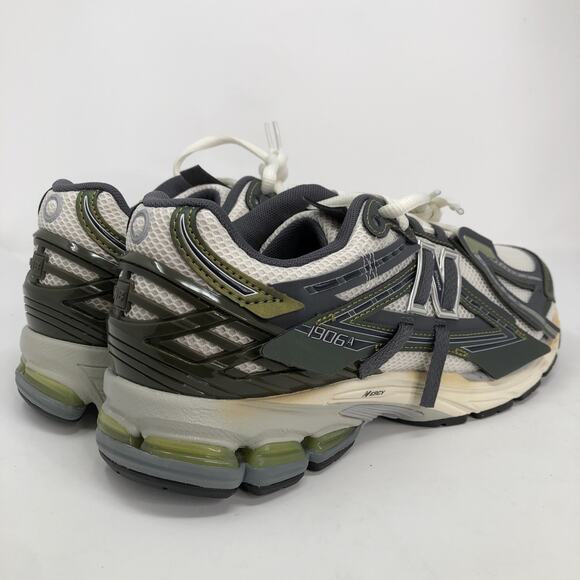 New Balance 1906A Unisex W12.5/M11 Green Mesh Lace Up Casual Sneaker - Picture 12 of 14